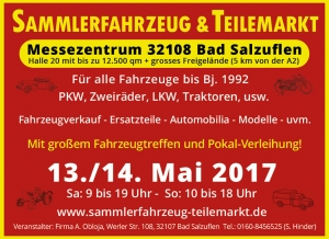 Sammlerfahrzeug & Teilemarkt: Für alle Fahrzeuge bis BJ. 1992.